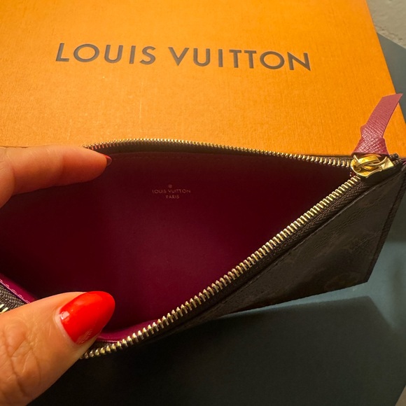 Louis Vuitton Classic Monogram Zip Pouch - Picture 3 of 4